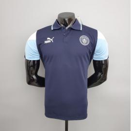 Manchester City Polo Camisa Camiseta De Manga Corta Top