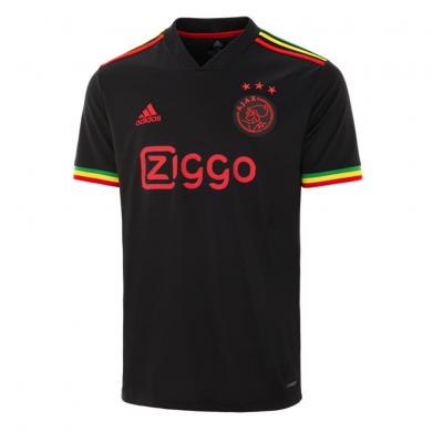 Camiseta A-j-a-x Fc Concepto Negro 2020-2021