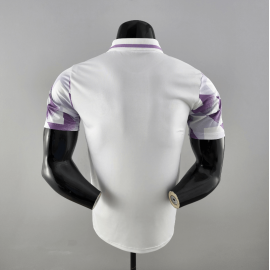 POLO 22/23 REAL MADRID MORADO Y BLANCO