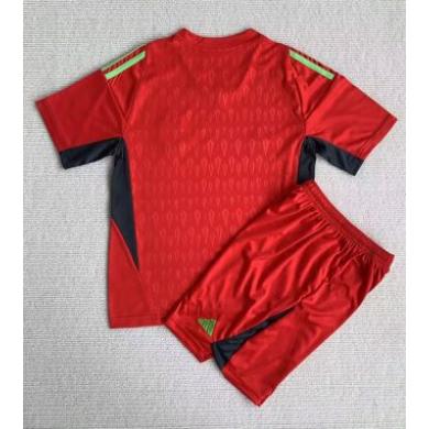 Camiseta Argentina Portera 3 Estrellas Roja Niño