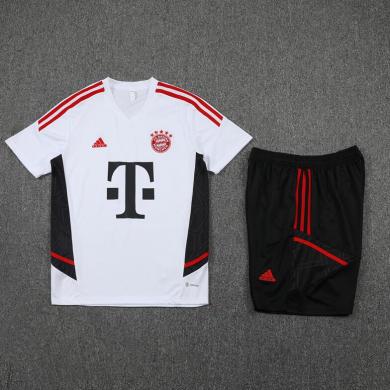 Camiseta Bayern Munich Pre-Match Blanco 22/23 + Pantalones