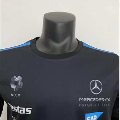 Camiseta Piloto Equipo Mercedes AMG 2023 - Negro