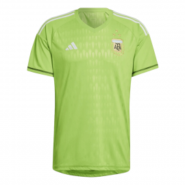 Camiseta Argentina 2023 Local Portero 3 Estrellas