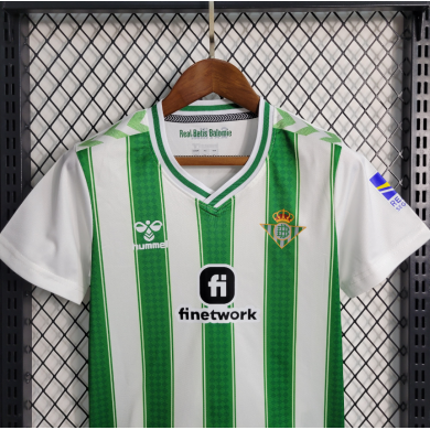 CAMISETA REAL BETIS PRIMERA EQUIPACIÓN 2023 2024 NIÑO