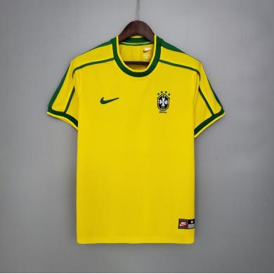 Camiseta Brasil Retro Primera Equipación 1998