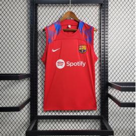 Camiseta Sin Mangas b-arcelona Pre-Match Rojo 23/24