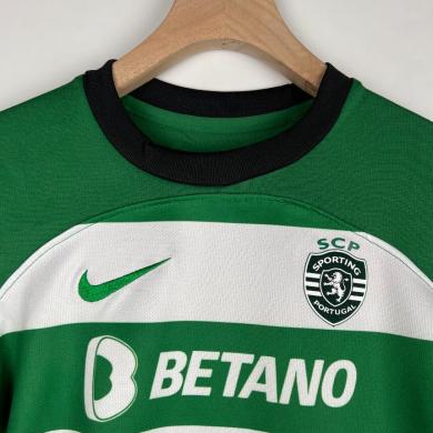 Camiseta Sporting Lisboa Primera Equipación 23/24 Niño