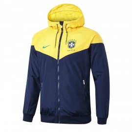 CHAQUETA CON CAPUCHA BRASIL