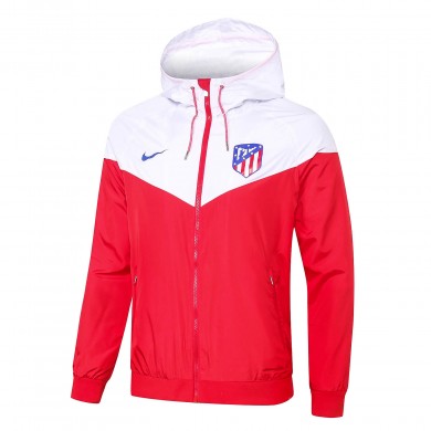 CHAQUETA CON CAPUCHA ATLÉTICO MADRID - Rojo/Blanco/