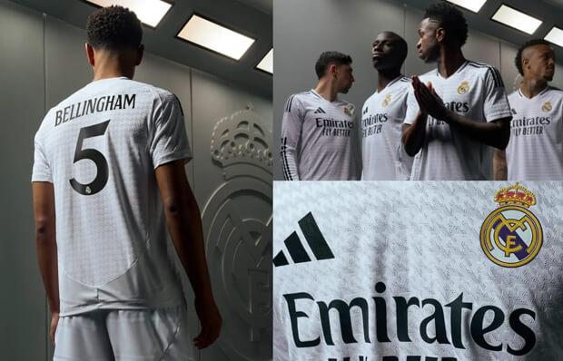 camiseta del Real Madrid